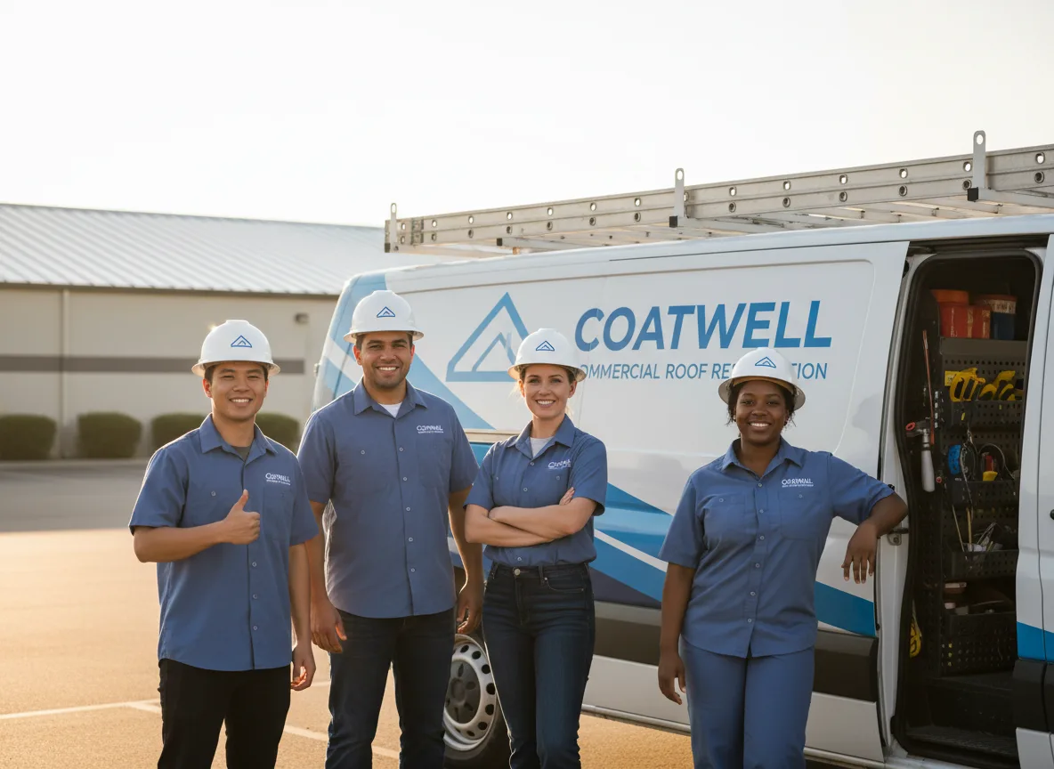 Commercial roof coating company in Crowheart, WY